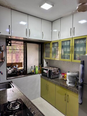 Kitchen in 1 BHK Apartment at Kaveri CHS Santacruz, Santacruz East – for Sale