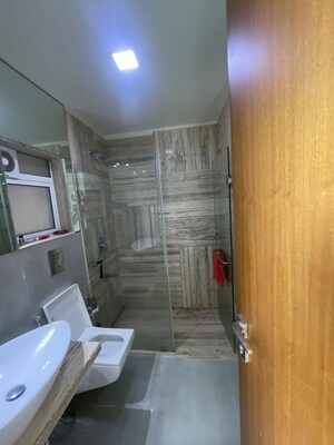 Bathroom in 4 BHK Apartment at Benchmark Solus, Bandra West – for Rent