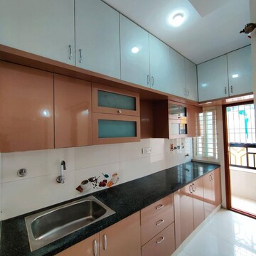 Kitchen in 2 BHK Builder Floor at Lakshmi Nilayam Indiranagar, Indiranagar – for Rent