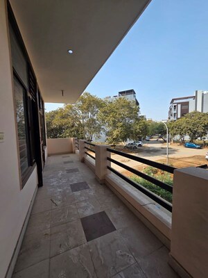 Balcony in 3 BHK Builder Floor at Sector 57 – for Rent