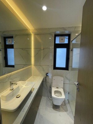 Bathroom in 2.5 BHK Apartment at L Nagpal Bhagirathi Sadan, Khar West – for Rent