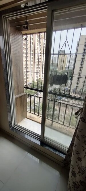 Balcony in 3 BHK Apartment at DB Parkwoods, Kasarvadavali – for Rent