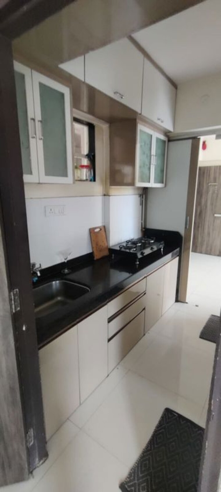 Kitchen, db-parkwoods 3 Bedroom 900 Sq.Ft. Apartment In Kasarvadavali Thane 9855965
