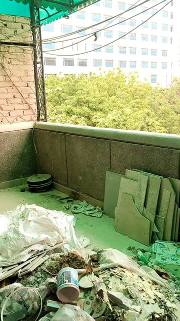 Balcony in 3 BHK Apartment at Dwarka – for Rent