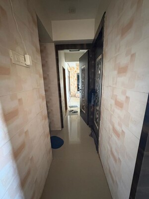 Building Lobby in 1 BHK Apartment at Puranik City, Kasarvadavali – for Rent