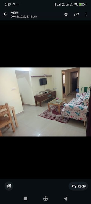 2 BHK Apartment For Rent in Kodihalli