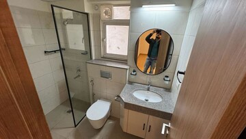 Bathroom in 4 BHK Apartment at Godrej Woods, Sector 43 – for Rent