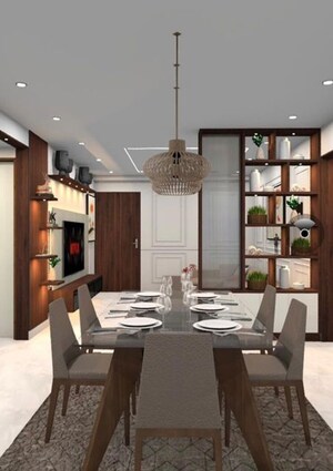 Living Room in 3 BHK Apartment at INDIS Viva City, Kondapur – for Rent