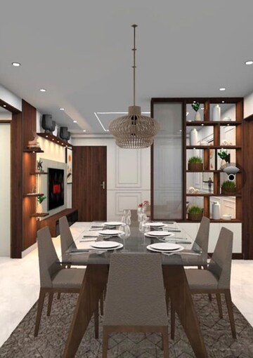 Living Room in 3 BHK Apartment at INDIS Viva City, Kondapur – for Rent