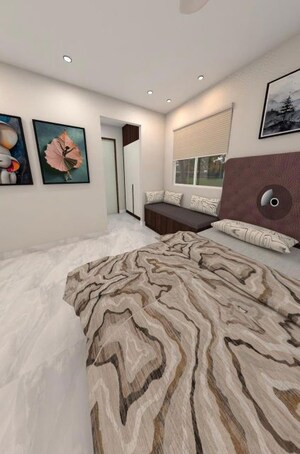 Bedroom in 3 BHK Apartment at INDIS Viva City, Kondapur – for Rent