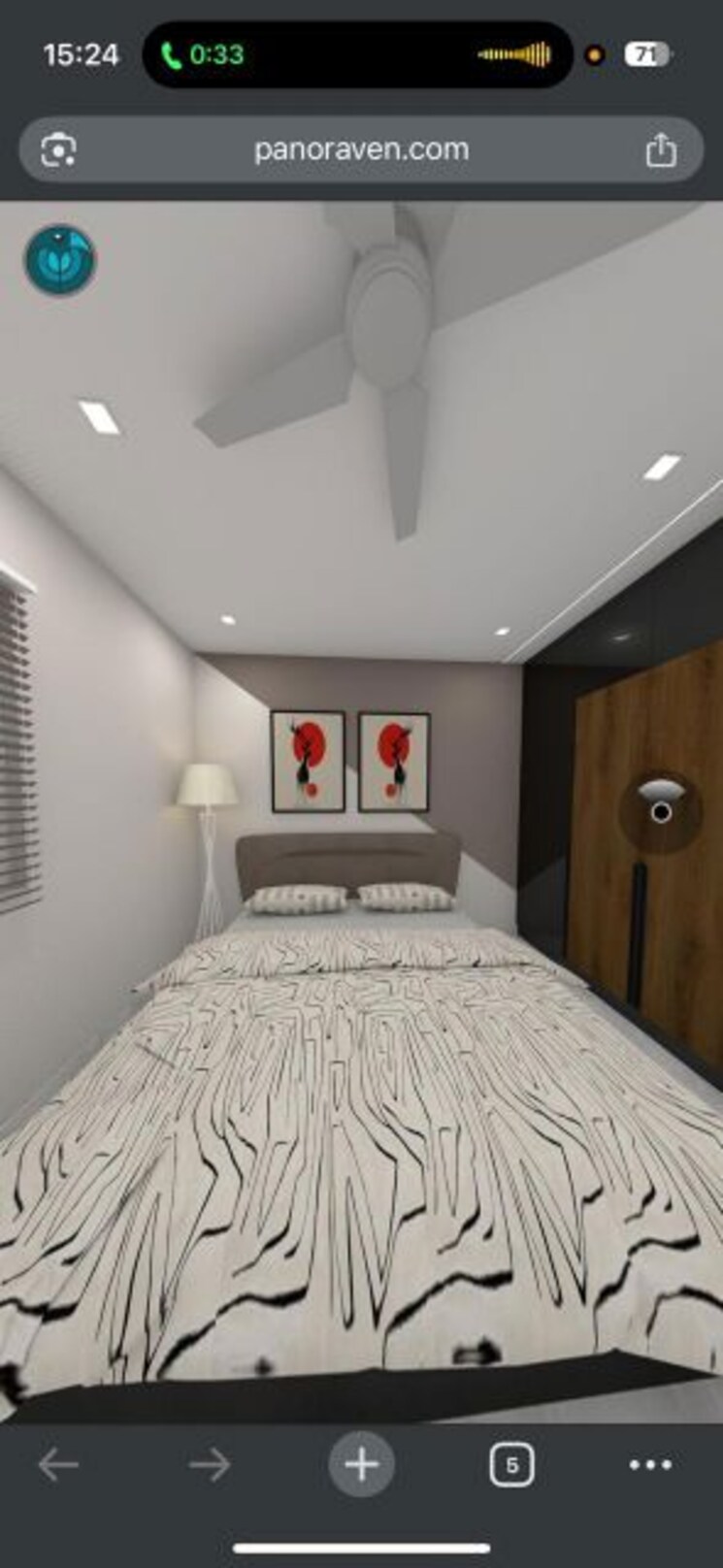 Bedroom, indis-viva-city 3 Bedroom 2410 Sq.Ft. Apartment In Kondapur Hyderabad 9856029