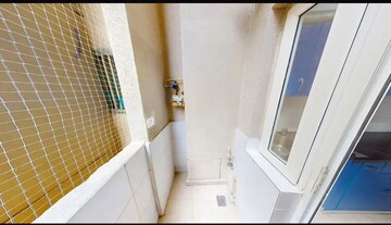 Balcony in 2 BHK Apartment at Bhartiya Nikoo Homes, Thanisandra Main Road – for Sale