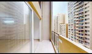 Staircase in 2 BHK Apartment at Bhartiya Nikoo Homes, Thanisandra Main Road – for Sale