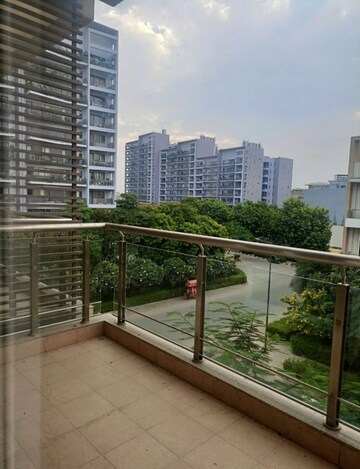 Balcony in 3 BHK Apartment at Adani Samsara, Sector 60 – for Rent