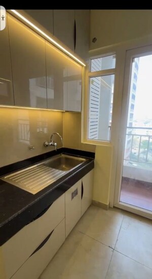 Kitchen in 3.5 BHK Apartment at Rishita Mulberry Heights, Sushant Golf City – for Rent