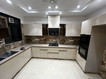 Kitchen in 3 BHK Builder Floor at Sushant Lok I – for Rent