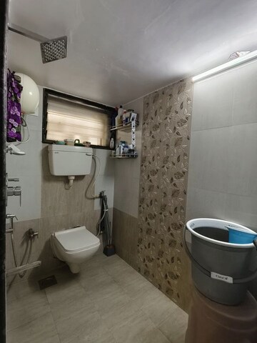 Bathroom in 3 BHK Apartment at Sheth Avalon, Laxmi Nagar – for Rent