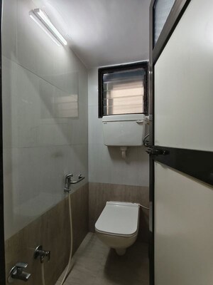 Bathroom in 3 BHK Apartment at Sheth Avalon, Laxmi Nagar – for Rent