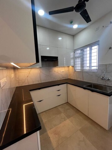 Kitchen in 2.5 BHK Apartment at Prestige Tranquil, Kokapet – for Rent