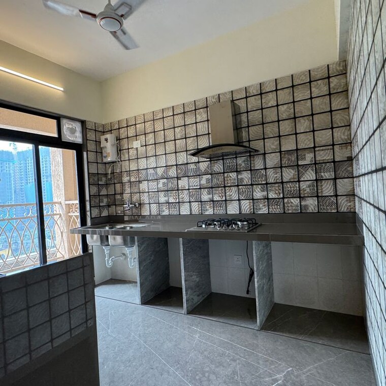 Kitchen, paradise-sai-world-dreams 3 Bedroom 1194 Sq.Ft. Apartment In Kalyan Shilphata Road Thane 9856177