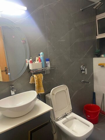 Bathroom in 3 BHK Apartment at Ansal Sushant Estate, Sector 52 – for Rent