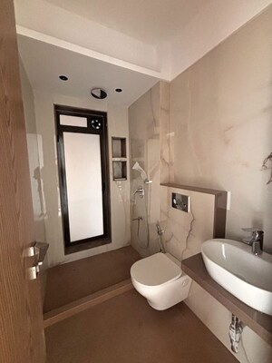 Bathroom in 2 BHK Apartment at Khar West – for Rent