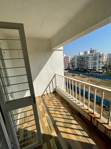 Balcony in 2.5 BHK Apartment at Ravet – for Rent