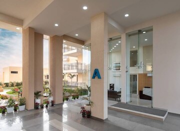 Building Lobby in 3 BHK Apartment at Godrej Aria, Sector 79 – for Rent