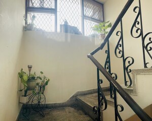 Staircase in Studio Apartment at Greater Kailash I – for Rent