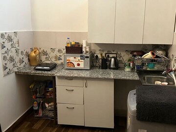 Kitchen in Studio Apartment at Greater Kailash I – for Rent