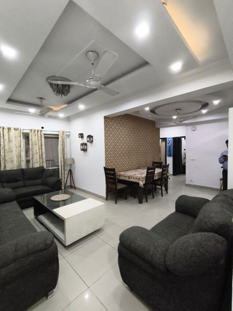 Living Room, radicon-vedantam 3 Bedroom 1535 Sq.Ft. Apartment In Sector 16c Greater Noida Greater Noida 9856237