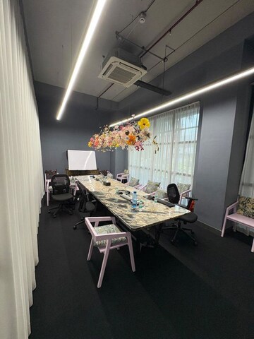 Floor Plan in  Office Space at Laxmi Industrial Estate – for Rent