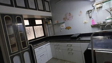 Kitchen in 3 BHK Apartment at Dheeraj Gaurav Heights, Jogeshwari West – for Rent