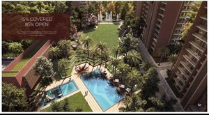 Balcony in 4 BHK Apartment at Eldeco Fairway Reserve, Sector 80 – for Sale