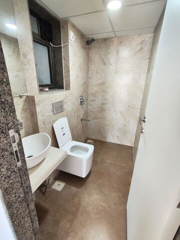 Bathroom in 4 BHK Apartment at Kanakia Silicon Valley, Powai – for Rent