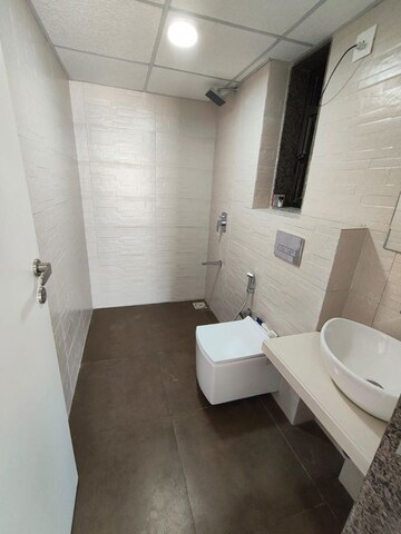 Bathroom in 4 BHK Apartment at Kanakia Silicon Valley, Powai – for Rent