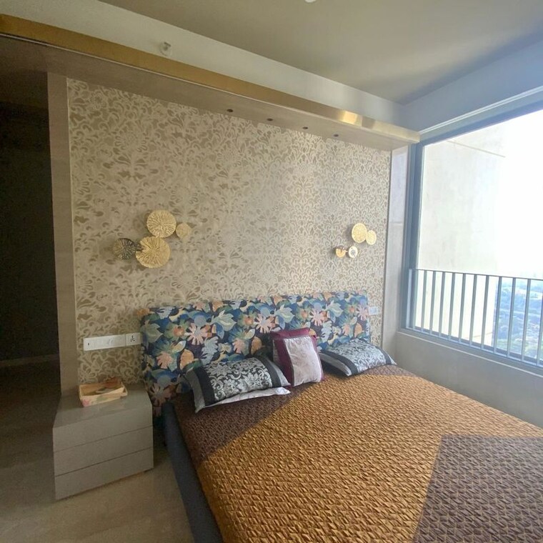 Bedroom, oberoi-garden-city 4 Bedroom 5500 Sq.Ft. Penthouse In Goregaon East Mumbai 9856280