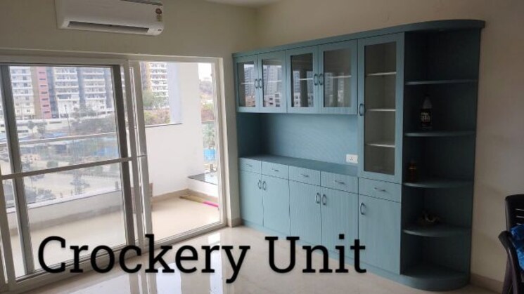 Kitchen, niharika-skyline 3 Bedroom 2105 Sq.Ft. Apartment In Manikonda Hyderabad 9856308