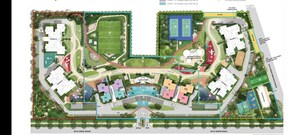 Master Plan in 3 BHK Apartment at Ashiana Aaroham, Sector 80 – for Sale