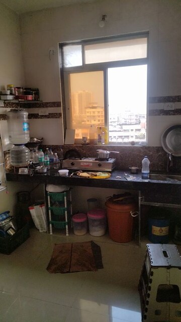 Kitchen in Studio Apartment at Dombivli West – for Rent