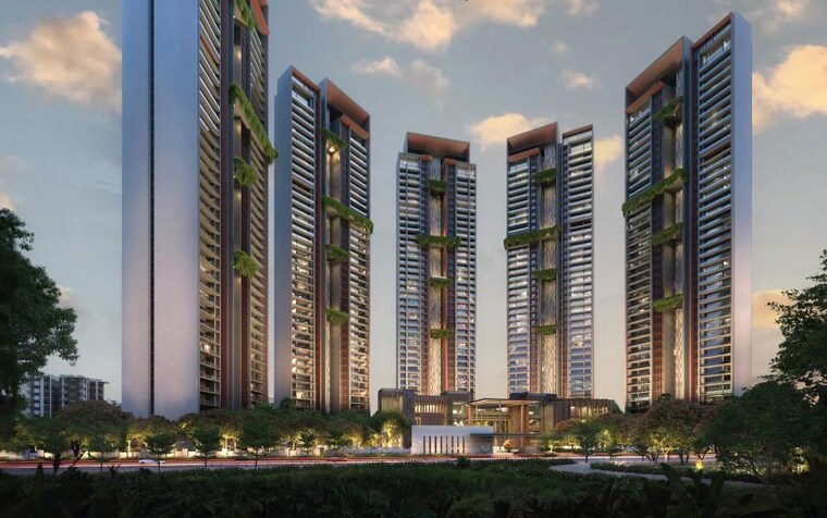 Exterior View, signature-global-titanium-spr 3.5 Bedroom 2780 Sq.Ft. Apartment In Sector 71 Gurgaon 9855492