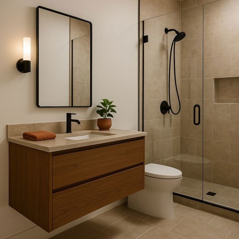 Bathroom, sathnur 2 Bedroom 1200 Sq.Ft. Villa In Sathnur Bangalore 9856400