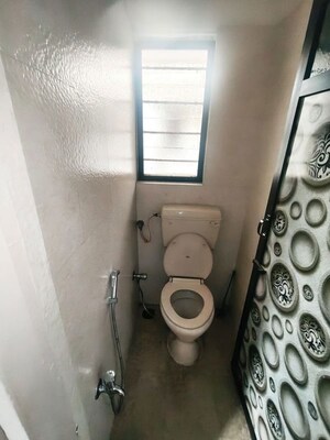 Bathroom in 1 BHK Apartment at Tulshidham Complex, Thane West – for Sale