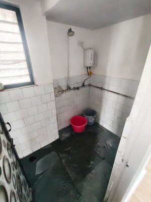 Bathroom in 1 BHK Apartment at Tulshidham Complex, Thane West – for Sale