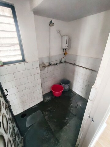 Bathroom in 1 BHK Apartment at Tulshidham Complex, Thane West – for Sale