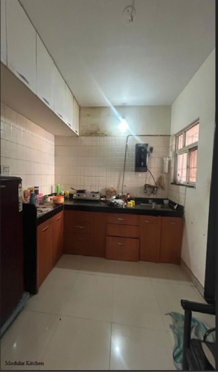 Kitchen, nyati-elysia 1 RK 350 Sq.Ft. Apartment In Kharadi Pune 9856444