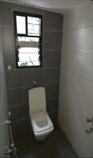 Bathroom in 1 RK Apartment at Nyati Elysia, Kharadi – for Rent