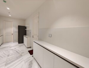 Kitchen in 3 BHK Apartment at Bhartiya Leela Residences, Thanisandra Main Road – for Rent