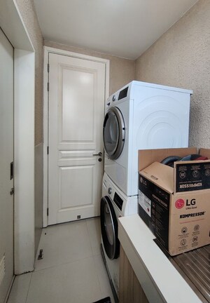 Furnished Amenities in 3 BHK Apartment at Bhartiya Leela Residences, Thanisandra Main Road – for Rent