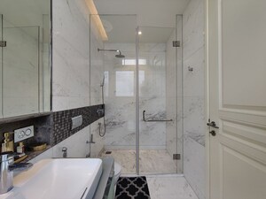 Team Area in 3 BHK Apartment at Bhartiya Leela Residences, Thanisandra Main Road – for Rent